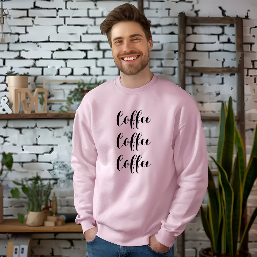 Gilmore Girls “Coffee Coffee Coffee” T-Shirt, Sweatshirt, or Hoodie | Cozy Stars Hollow Apparel for Coffee Lovers | Rory & Lorelai Gift