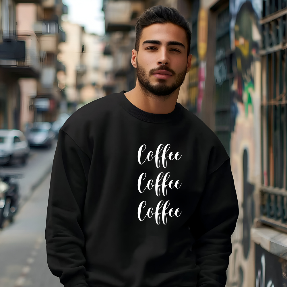 Gilmore Girls “Coffee Coffee Coffee” T-Shirt, Sweatshirt, or Hoodie | Cozy Stars Hollow Apparel for Coffee Lovers | Rory & Lorelai Gift