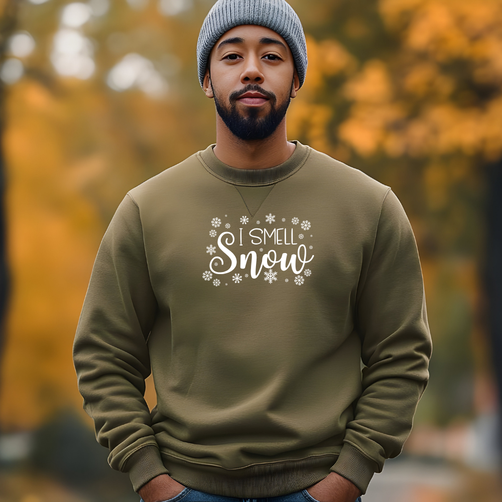 Gilmore Girls “I Smell Snow” T-Shirt, Sweatshirt, or Hoodie | Cozy Winter Apparel | Lorelai & Rory Fan Gift | Stars Hollow Holiday Outfit