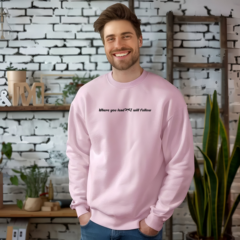 Gilmore Girls “Where You Lead, I Will Follow” T-Shirt, Sweatshirt, or Hoodie | Cozy Stars Hollow Apparel | Rory & Lorelai Gift for Fall & Winter