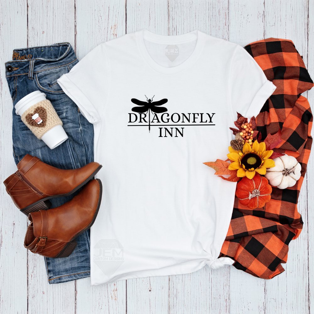 Gilmore Girls “Dragonfly Inn” T-Shirt, Sweatshirt, or Hoodie | Stars Hollow Apparel | Cozy Gift for Rory & Lorelai Fans and Coffee Lovers