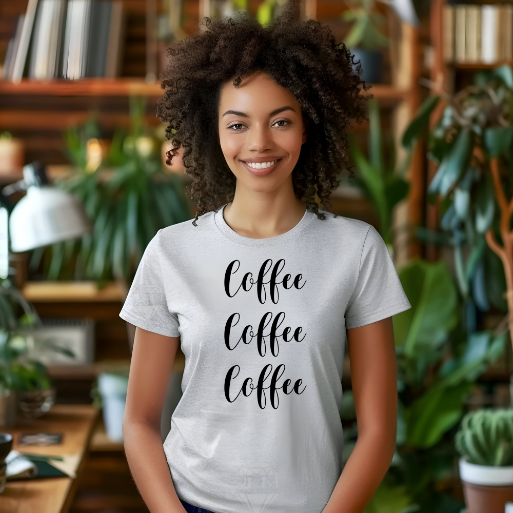 Gilmore Girls “Coffee Coffee Coffee” T-Shirt, Sweatshirt, or Hoodie | Cozy Stars Hollow Apparel for Coffee Lovers | Rory & Lorelai Gift
