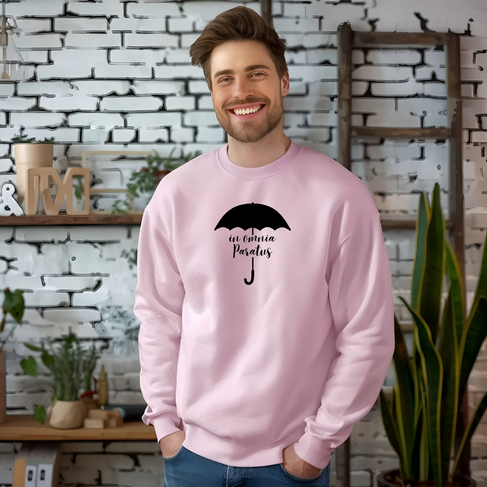 Gilmore Girls “In Omnia Paratus” T-Shirt, Sweatshirt, or Hoodie | Life and Death Brigade Apparel | Cozy Stars Hollow Gift for Rory & Logan Fans