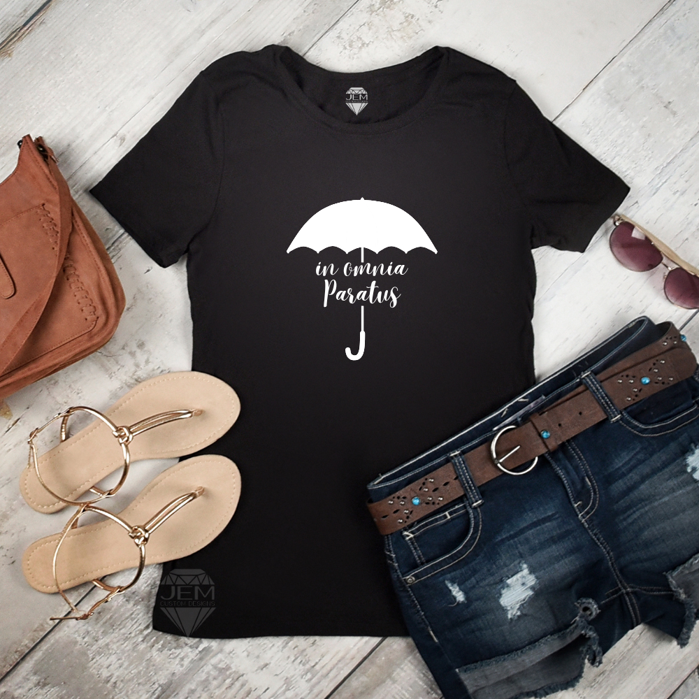 Gilmore Girls “In Omnia Paratus” T-Shirt, Sweatshirt, or Hoodie | Life and Death Brigade Apparel | Cozy Stars Hollow Gift for Rory & Logan Fans